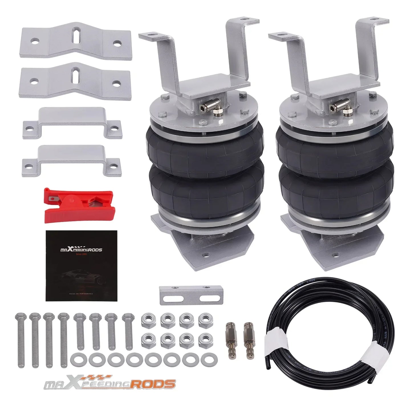 Hilfssatz für hintere Luftblattfedertasche für Volkswagen Amarok 4X4 2010–2021, robuste Luftfedertasche