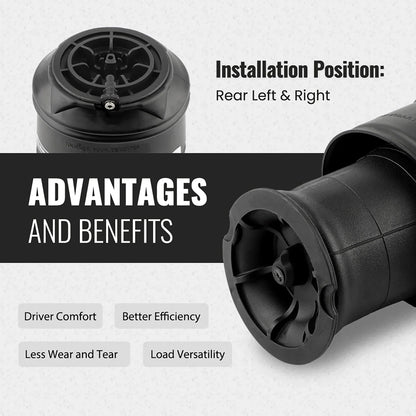 Rear Air Ride fjädrande fjäderpåsar för Citroen C4 Picasso 5102GN 5102R8 Par