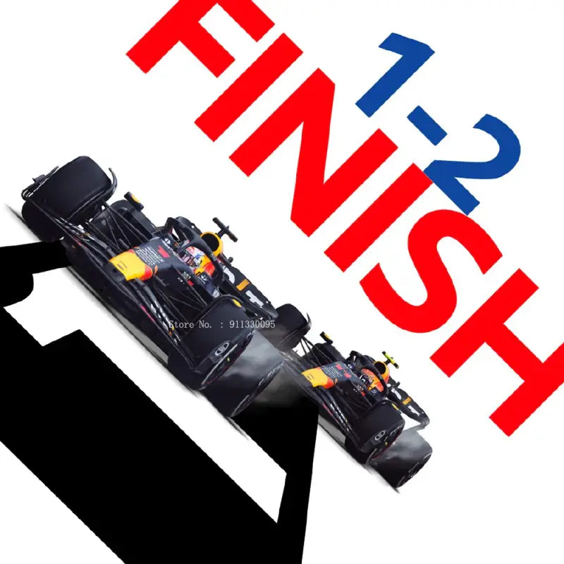 Red Bull Racing RB19 F1 2023 1:18 Metalowy Model Wyścigowy Verstappen Perez