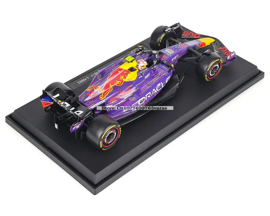 Red Bull Racing RB19 F1 2023 1:18 Metalowy Model Wyścigowy Verstappen Perez