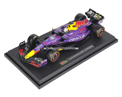 Red Bull Racing RB19 F1 2023 1:18 Metalowy Model Wyścigowy Verstappen Perez