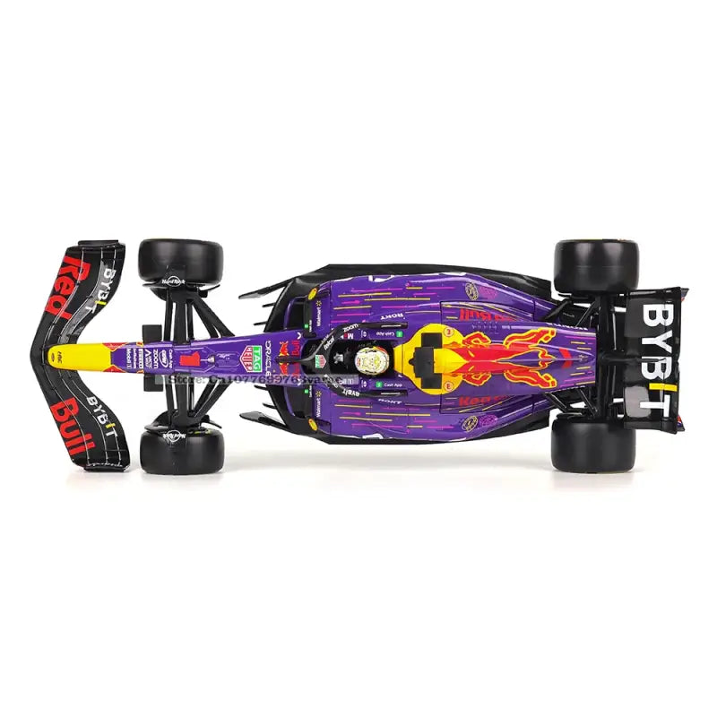 Red Bull Racing RB19 F1 2023 1:18 Metalowy Model Wyścigowy Verstappen Perez