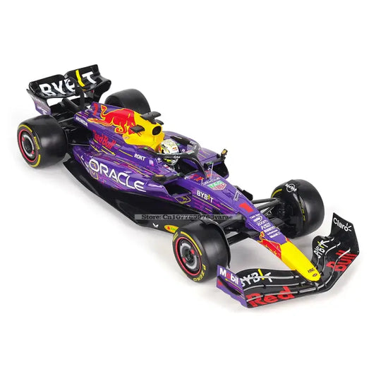 Red Bull Racing RB19 F1 2023 1:18 Metalowy Model Wyścigowy Verstappen Perez