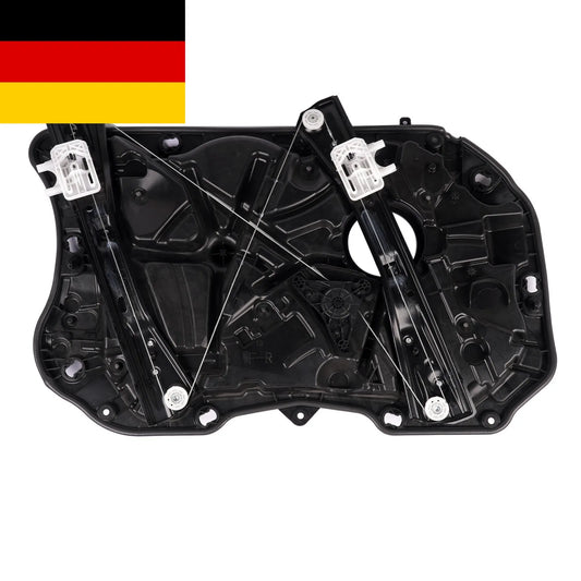 Czarny regulator szyby z białymi elementami i metalowymi linkami do bmw seria 5 g30 g31 f90 przód prawy