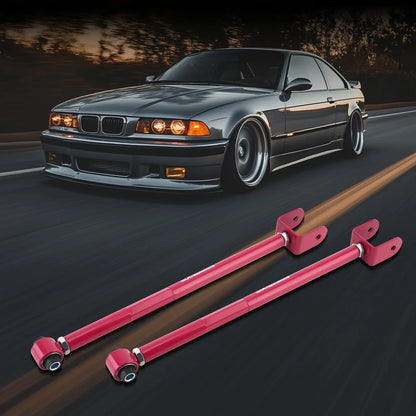 Vibracyjne czerwone wahacze camber regulowanych do bmw e36 e46 do tylnych dolnych wahaczy serii 3 z4 x3