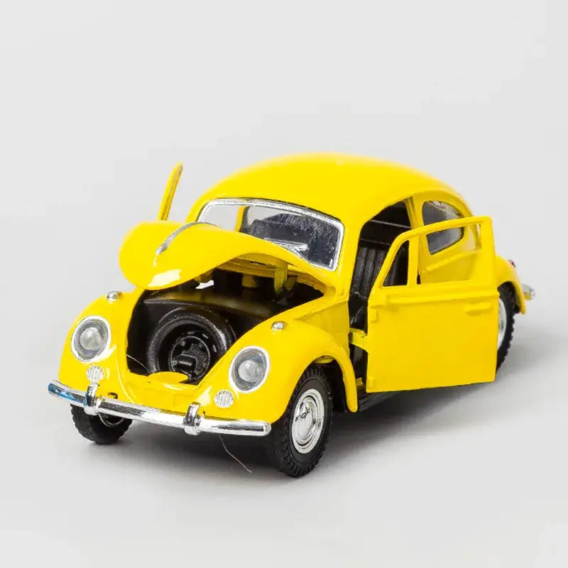 Klasyczny Model Samochodu Retro 1:32 – Metalowa Replika Z Mechanizmem Cofania dla Dzieci i Chłopców