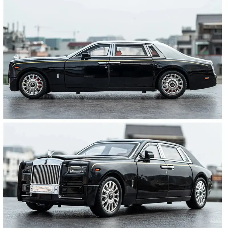 Rolls-Royce Phantom 1:18 Metalowy Model Z Efektami Dźwiękowymi