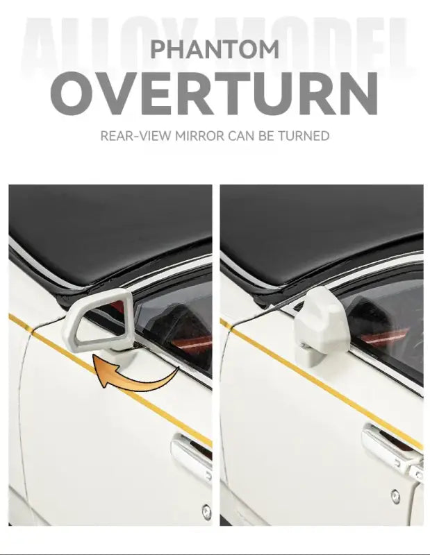 Rolls-Royce Phantom 1:18 Metalowy Model Z Efektami Dźwiękowymi