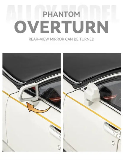 Rolls-Royce Phantom 1:18 Metalowy Model Z Efektami Dźwiękowymi