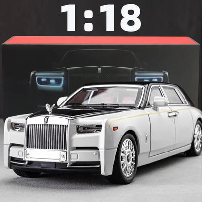 Rolls-Royce Phantom 1:18 Metalowy Model Z Efektami Dźwiękowymi