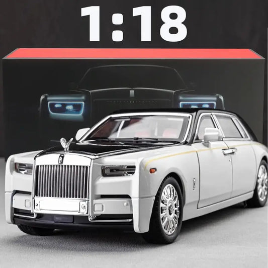 Rolls-Royce Phantom 1:18 Metalowy Model Z Efektami Dźwiękowymi