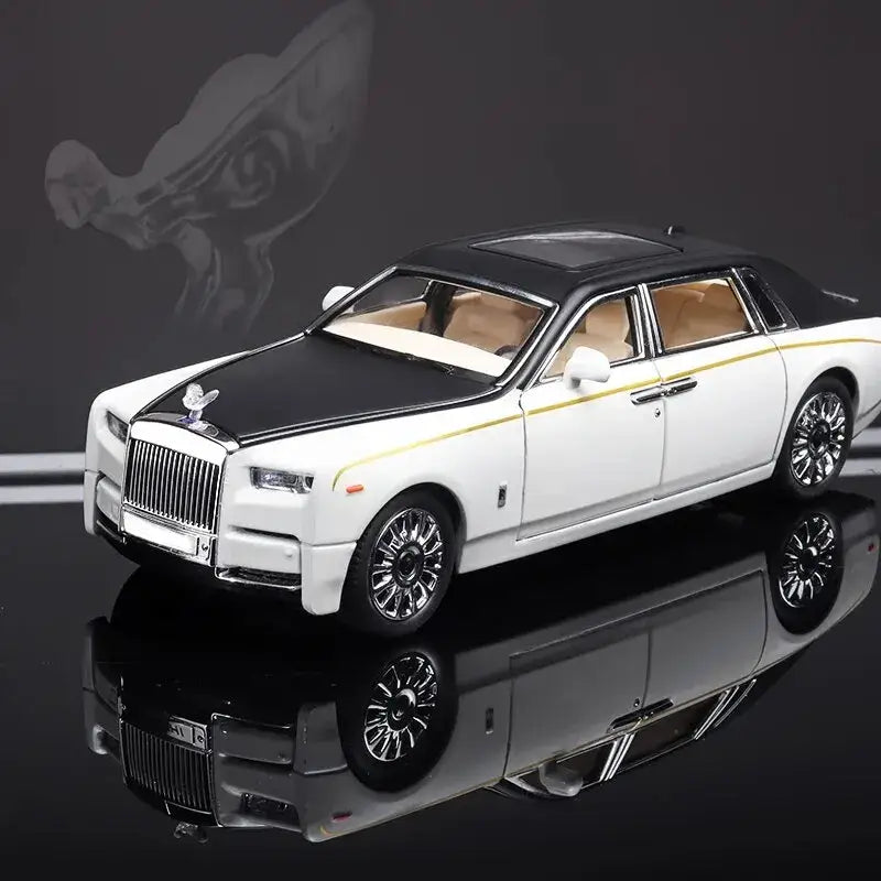 Rolls-Royce Phantom 1:24 – Metalowy Model Samochodu z Dźwiękiem i Światłem
