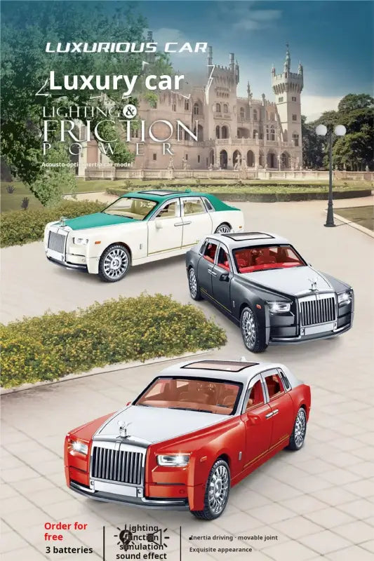 Rolls-Royce Phantom 1:32 – Luksusowa Replika Sedan dla Dzieci