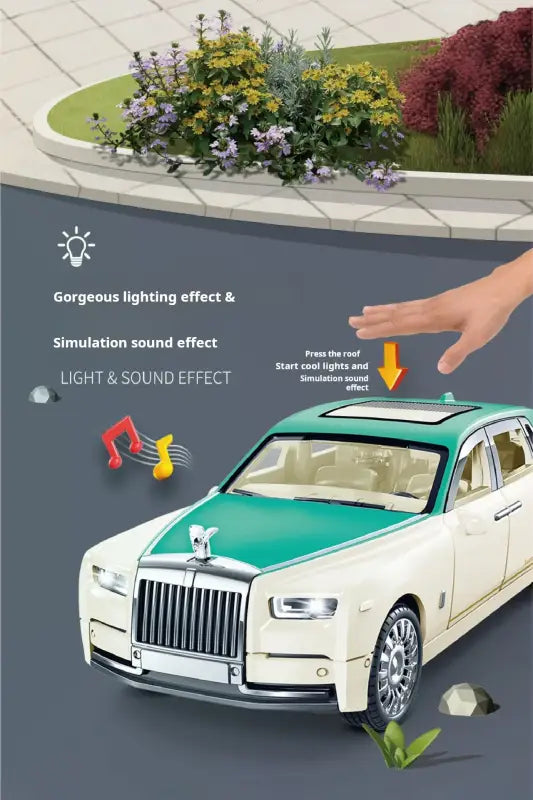 Rolls-Royce Phantom 1:32 – Luksusowa Replika Sedan dla Dzieci
