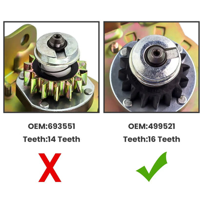 12V 16 зъбен стартер Briggs & Stratton/Toro