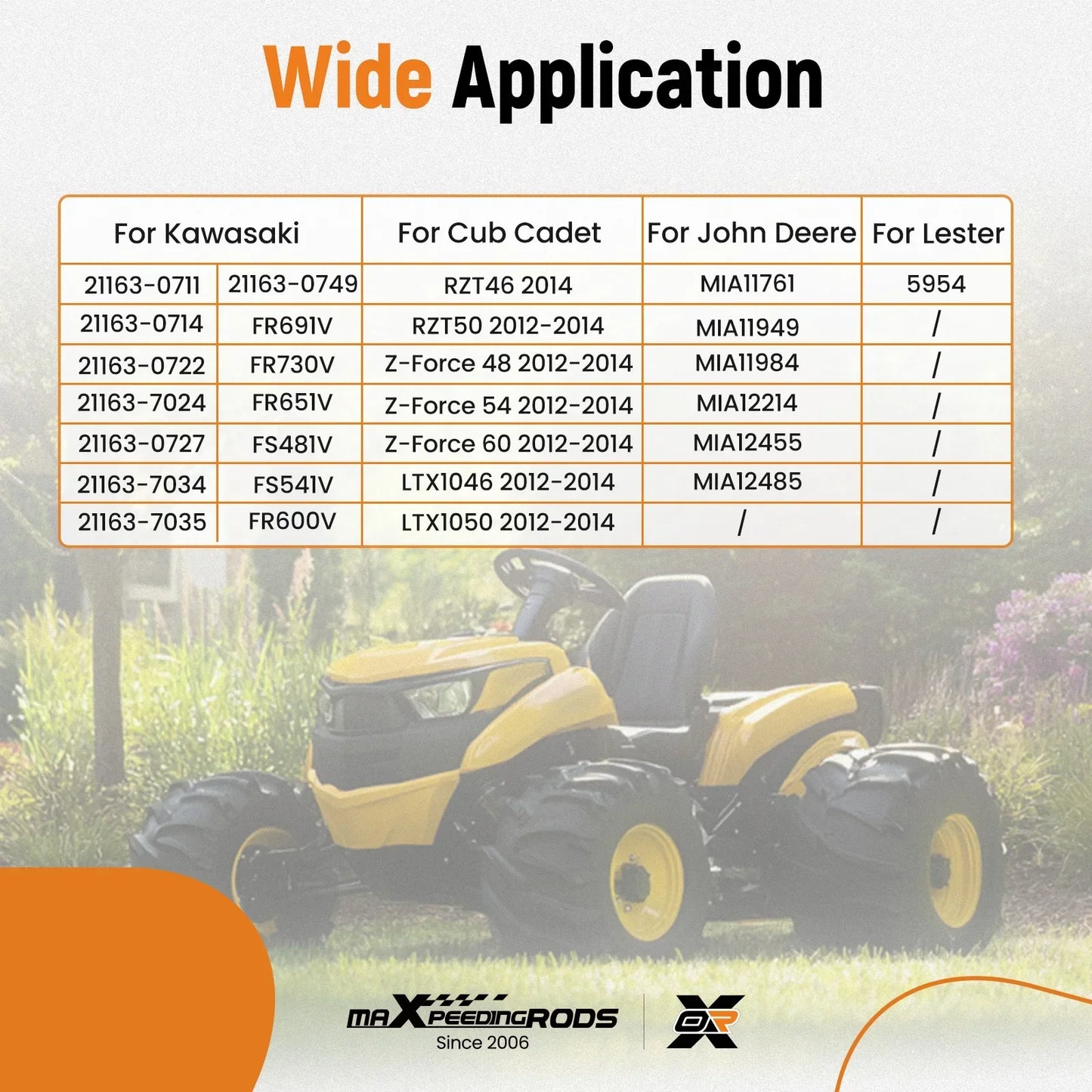 12V Anlasser Kawasaki FR651V FR691V FS481V für Cub Cadet Rasenmäher
