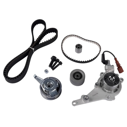 AP01 Tandremssæt + vandpumpe til Audi A3 A4 A6 VW Golf MK8 2.0 TDI KP15695XS-1