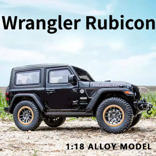 Rubicon Mipon SUV 1:18 – Metalowy Model z Otwieranymi Drzwiami i Zawieszeniem na Czterech Kołach