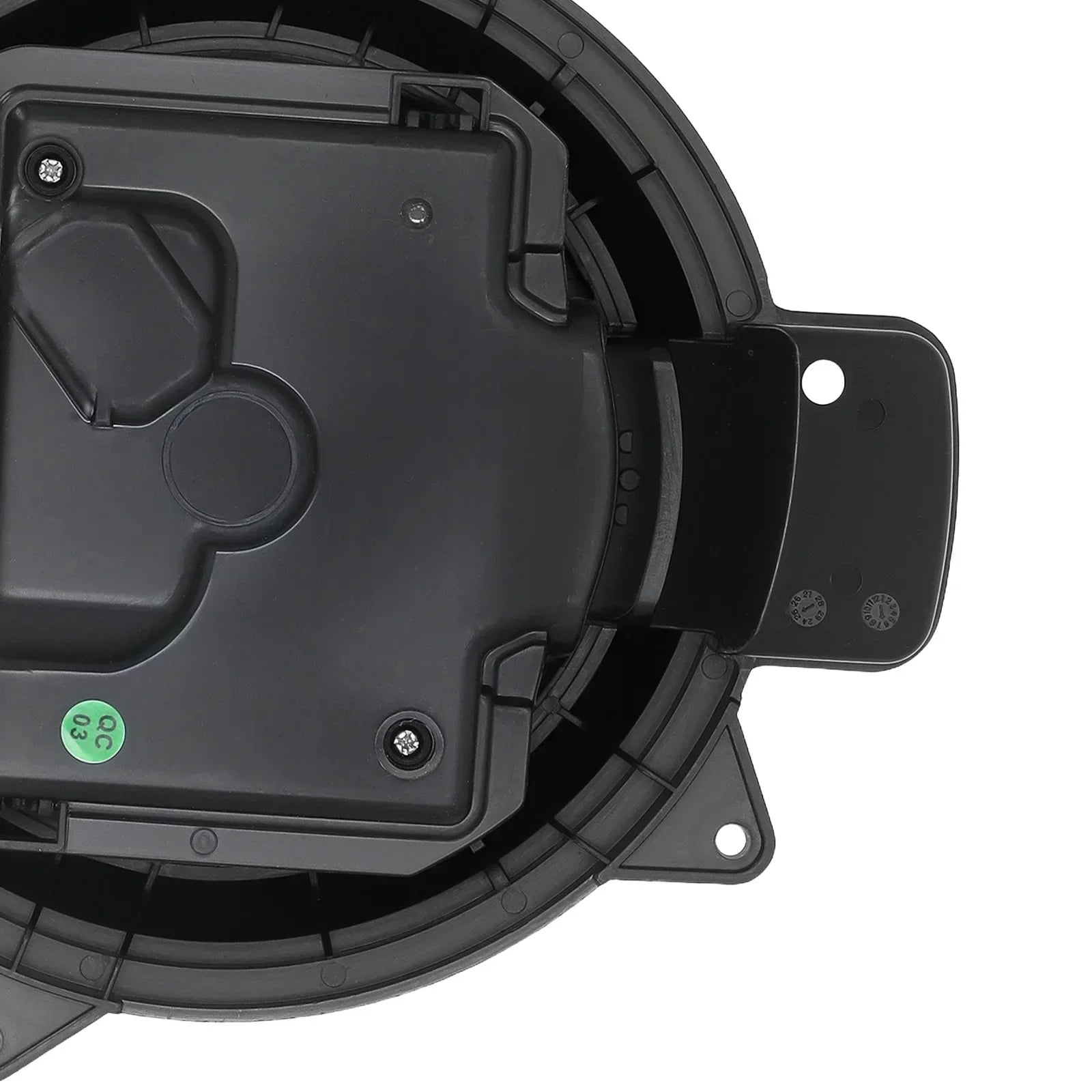 Czarna plastikowa obudowa parownika hvac zintegrowana z mocowaniami i śrubami do hvac blower motor mercedes gl450 ml550