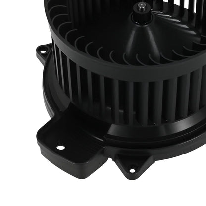 Czarny plastikowy hvac blower motor do silnika wentylatora grzejnika mercedes gl450 ml550 z żeberkowaną obudową i uchwytami montażowymi