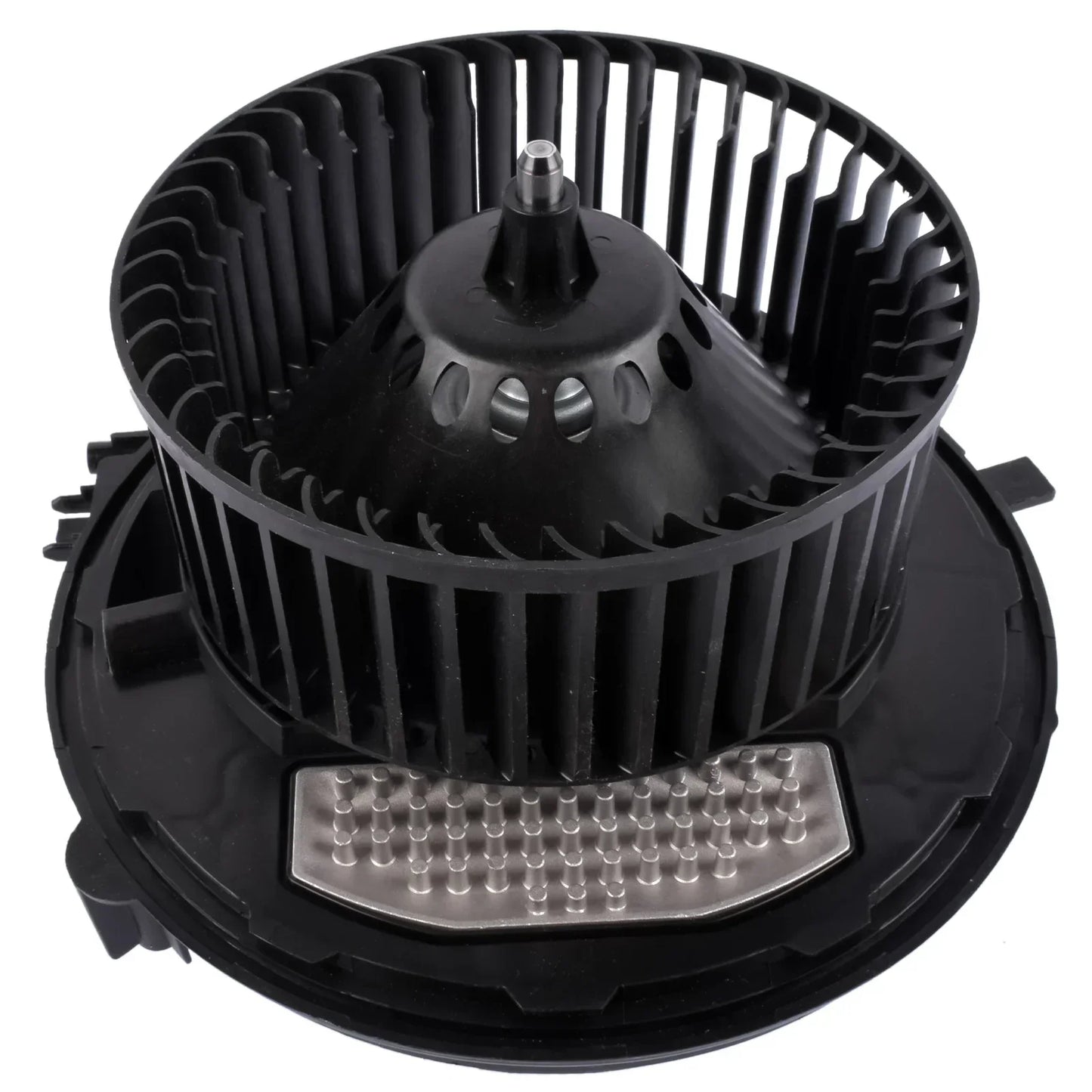 Czarny plastikowy wentylator nawiewu ap01 z metalową płytą wymiennika ciepła do seat leon golf vii skoda octavia iii
