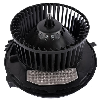 Czarny plastikowy wentylator nawiewu ap01 z metalową płytą wymiennika ciepła do seat leon golf vii skoda octavia iii