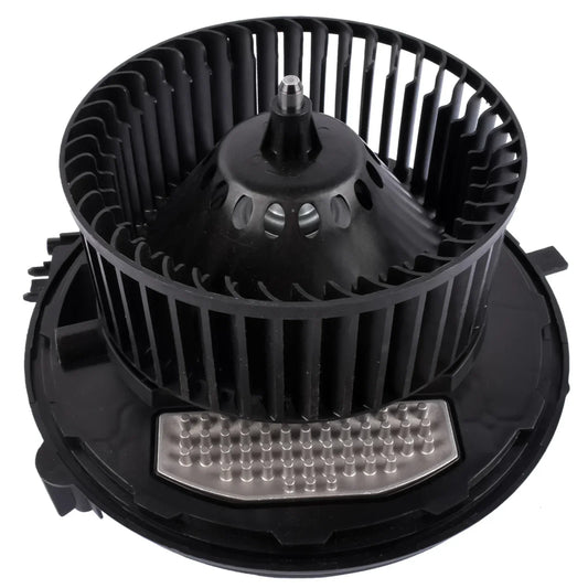 Czarny plastikowy wentylator nawiewu ap01 z metalową płytą wymiennika ciepła do seat leon golf vii skoda octavia iii