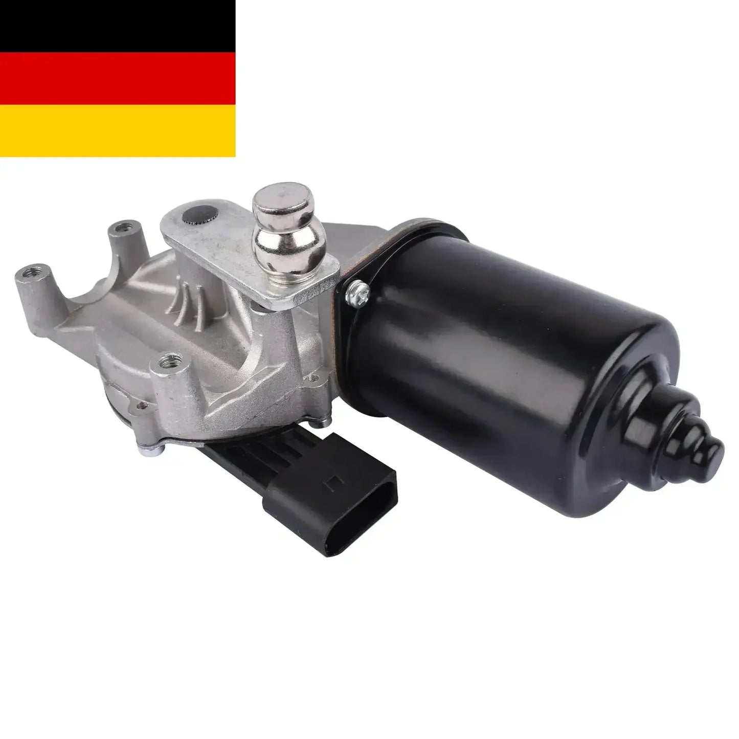 Ap03 silnik wycieraczki do bmw e60 e61 e63 e64 lci czarny i srebrny z metalowym mocowaniem i konektorem elektrycznym