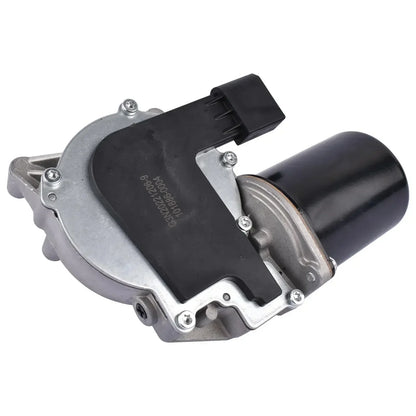 Ap03 silnik wycieraczki do bmw e60 e61 e63 z czarnym cylindrycznym obudową i metalowym mocowaniem widok z tyłu