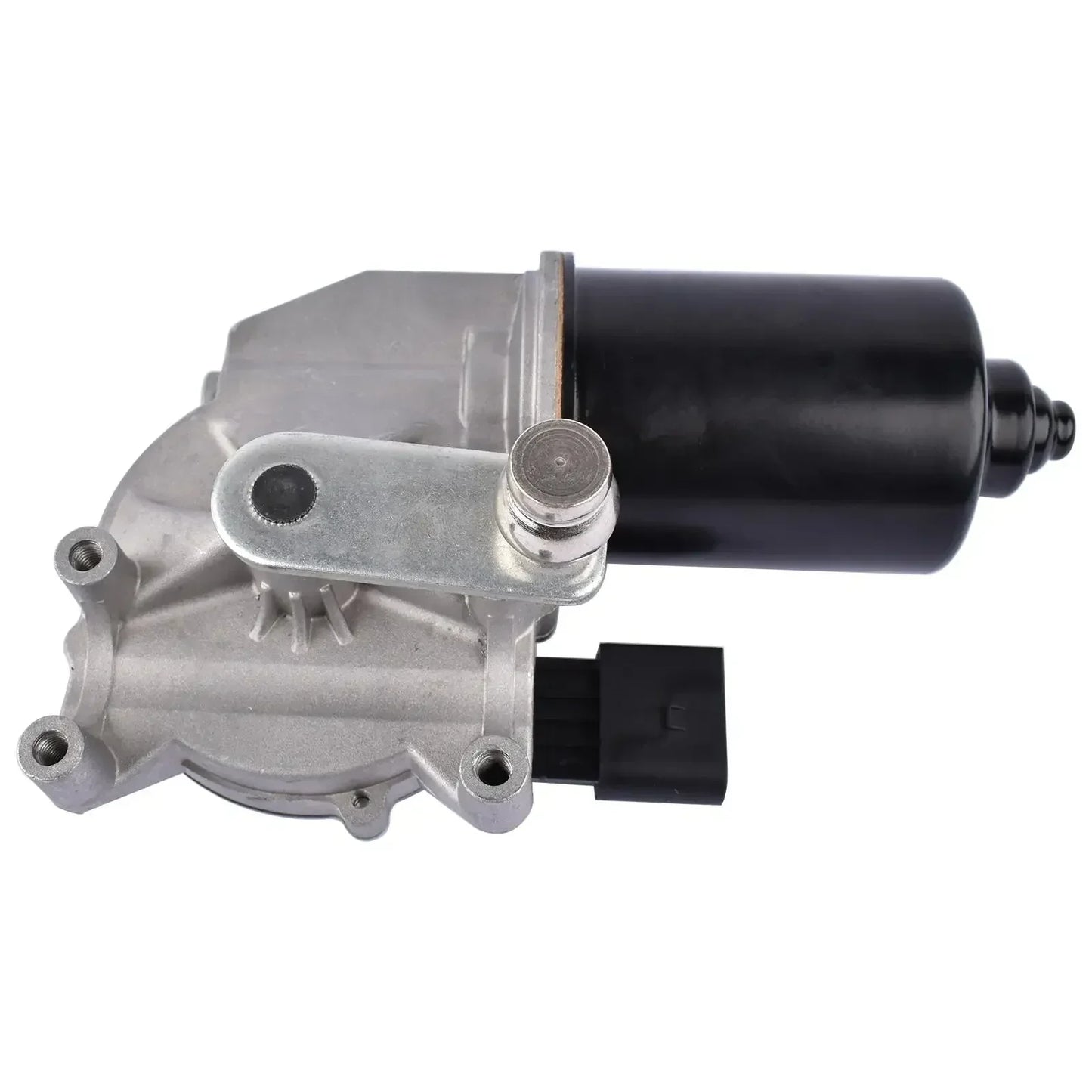 Ap03 silnik wycieraczki do bmw e60 e61 e63 e64 lci srebrno czarny elektryczny z metalowym uchwytem i złączem
