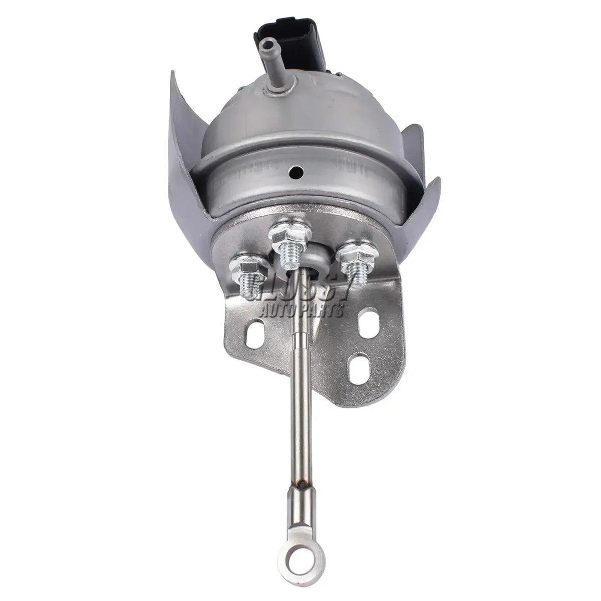 Srebrny metaliczny siłownik turbosprężarki ford mondeo 2.0 tdci 2010+ z czarnym złączem do ford galaxy i s-max