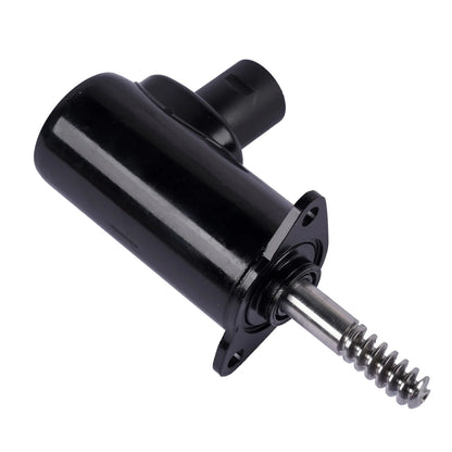 Czarny cylindryczny ap03 eccentric shaft valvetronic actuator z gwintowanym metalowym wałkiem i kołnierzem montażowym do bmw f20 f30 mini r55 r56 r57 16l
