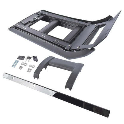 Czarny matowy metalowy zestaw montażowy do dachu ap03 drabinka boczna składana do land rover defender 90 110 l663