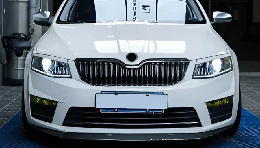 Lampy przednie do Skoda Octavia Reflektory 2015 - 2017 A6 LED DRL Hid Bi Xenon - Multigenus