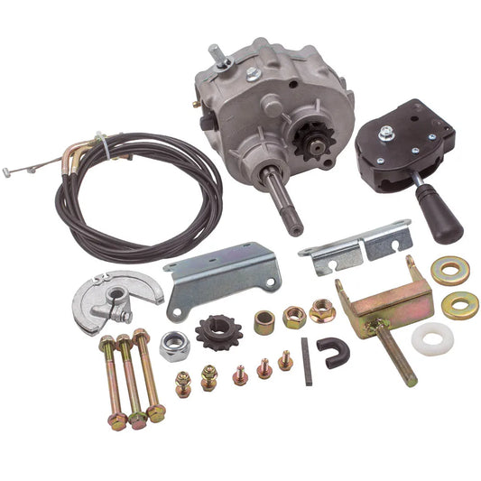 Skrzynia biegów przód–tył do gokarta 2–13 HP, 4-suw