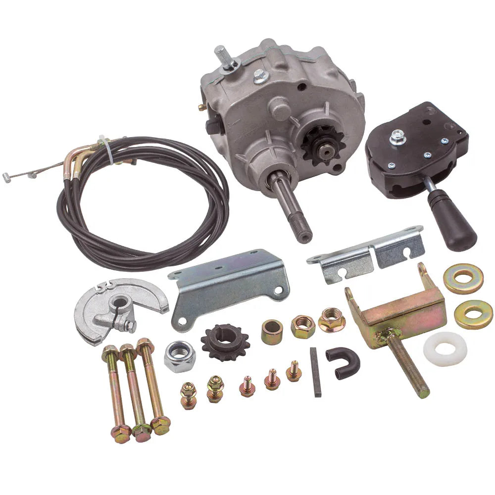 Go Kart Forward Reverse Gear Box for 2HP-13HP Engine 4 Stroke Gearbox