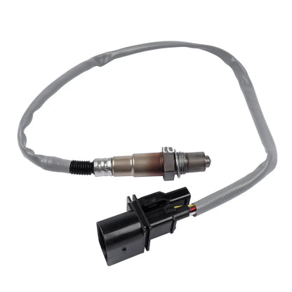 Szara sonda lambda bmw n46 e87 e90 e91 z czarnym plastikowym złączem i metalową obudową oem 0258007274
