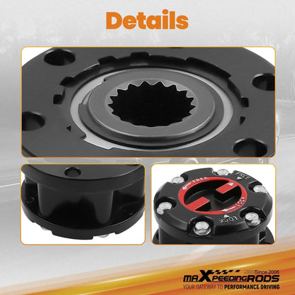 PAIRE DE MOYEUX DE ROUES LIBRE Manuels POUR HOLDEN RODEO JACKAROO COLORADO ISUZU DMAX
