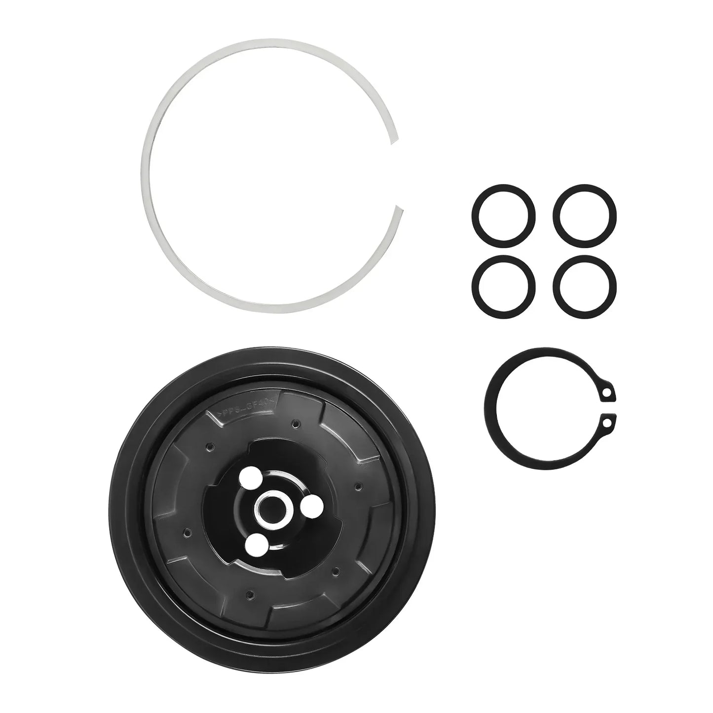 Sprzęgło z kołem pasowym sprężarki klimatyzacji Audi 2.0 105 mm