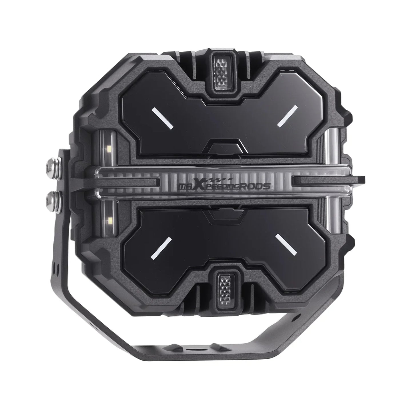 Kwadratowe lampy LED pod 5 cali 212 W Spot RGB DRL 25440 lm