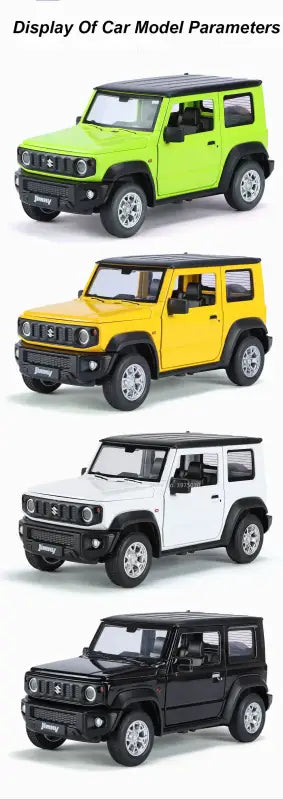Suzuki Jimny 1:24 – Metalowy Model z Dźwiękiem i Światłem