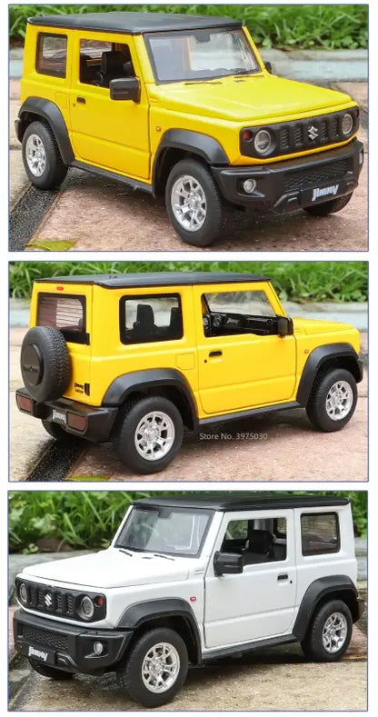 Suzuki Jimny 1:24 – Metalowy Model z Dźwiękiem i Światłem