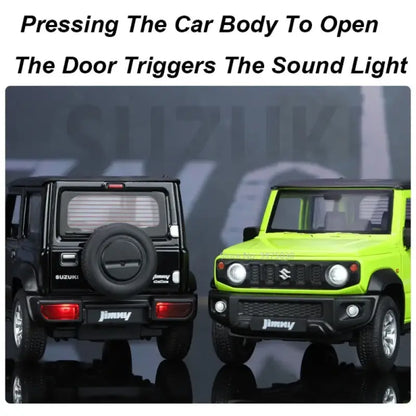 Suzuki Jimny 1:24 – Metalowy Model z Dźwiękiem i Światłem