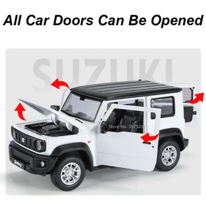 Suzuki Jimny 1:24 – Metalowy Model z Dźwiękiem i Światłem