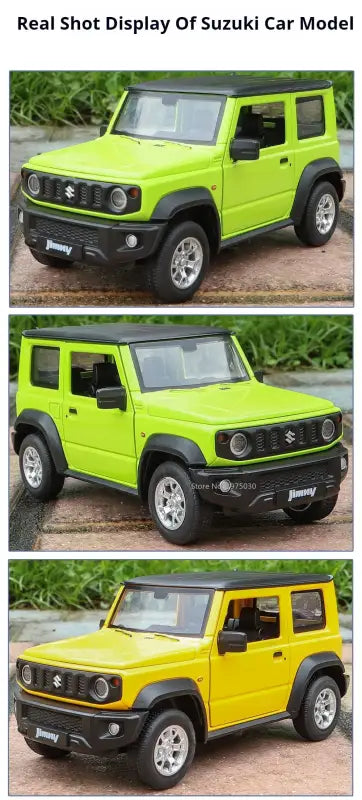 Suzuki Jimny 1:24 – Metalowy Model z Dźwiękiem i Światłem