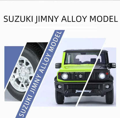 Suzuki Jimny 1:24 – Metalowy Model z Dźwiękiem i Światłem