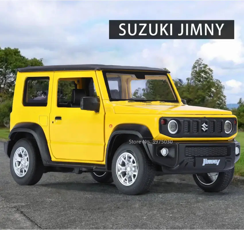 Suzuki Jimny 1:24 – Metalowy Model z Dźwiękiem i Światłem