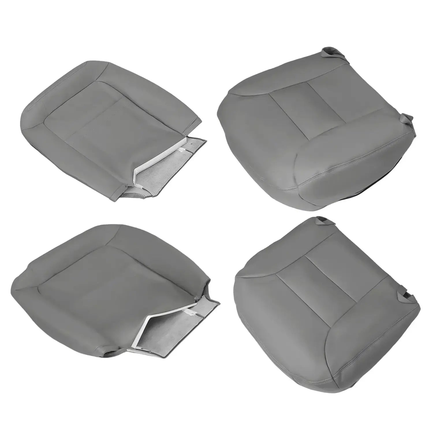Szare pokrowce siedzeń Chevrolet Tahoe, Silverado 1995–1999 – zdjęcie produktu