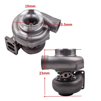 Turbosprężarka T70 T3 twin-scroll 1.8–3.0L do 600 HP