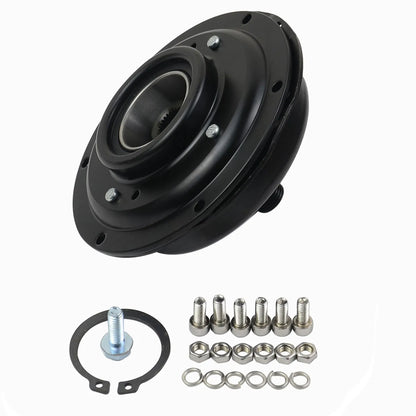 Czarny samochodowy sprężarka klimatyzacji ap01 z mocowaniem dla vw multivan transporter touareg phaeton 3d0820805b 3d0820805e
